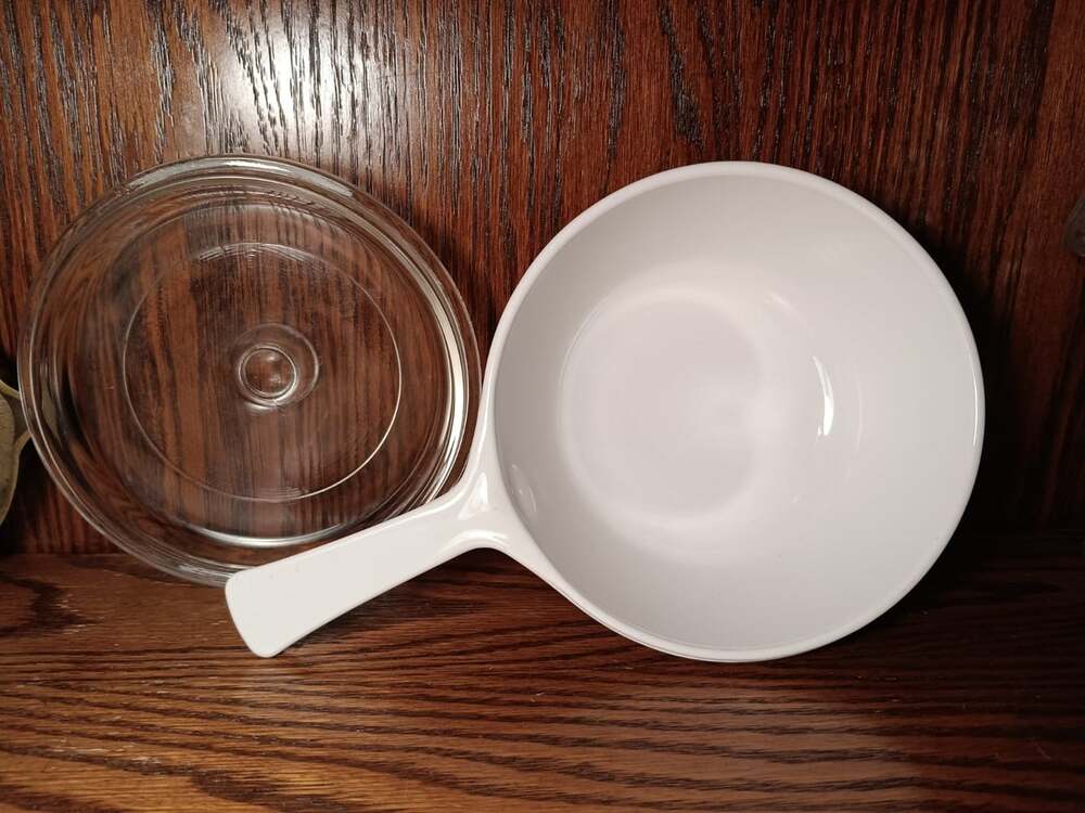 Spice of Life CorningWare 2 Qt A‑2‑B & 1.5 Qt Handled Saucepan w/ Pyrex Lids Lot - Picture 7 of 9